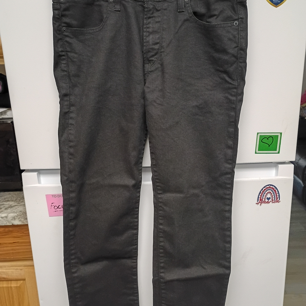Express Men's Charcoal Straight Jeans